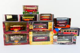 Corgi Original Omnibus - EFE - Solido - A boxed collection of diecast buses and trams,