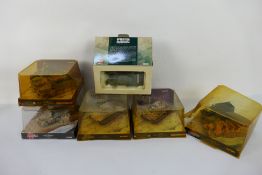 Corgi - A collection of mainly boxed diecast model tanks from various Corgi ranges.