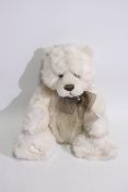 Charlie Bear - A limited edition (0552 of 4000) white Charlie Bear "Mercedes" CB 6046598.