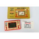 Nintendo - A boxed 1981 dated Nintendo Game & Watch wide screen Mickey Mouse # MC-25.