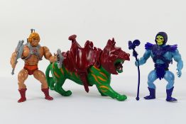 Mattel - He Man - Skeletor - MOTU. A set of Three Vintage MOTU figures from 1982 by Mattel.