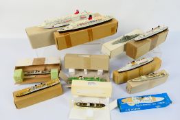 CMKR - Mercury - Opatus - Others - A collection of 11 boxed diecast and plastic model ships in