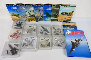 Del Prado - Planes. A selection of Nine diecast model planes in protective bubble.