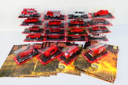 Del Prado - A group of 20 bubble packed Del Prado Fire Brigade models and appliances in various