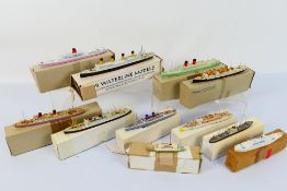 Mercator - Hein Muck Kitts - Others - 11 boxed diecast and plastic model ships in various scales.