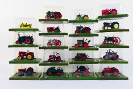 Hachette Products - Tractors. A selection of Nineteen diecast model Tractors by Hachette Products.