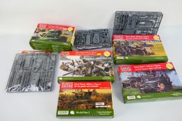 Plastic Soldier Company - Six Plastic Soldier Company 1:72 scale plastic military vehicle /