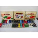 Saico - Three trade boxes of 31 Saico Morris Minor diecast vehicles in 1:26 scale.