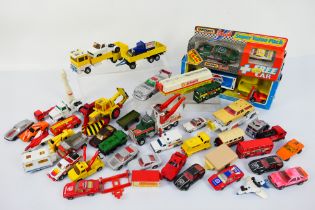 Matchbox - Loose Diecast. A selection of Thirty-Four loose diecast models and two boxed items.