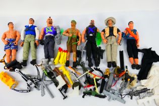 Action Man - Hasbro - 90's. A selection of Seven Loose Action men and Dr.