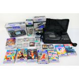 Sega - A Sega Game Gear with accessories including battery pack,
