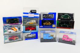Corgi Classics - Vanguards - Oxford Diecast - A boxed collection of 14 diecast model mostly Morris