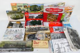 Airfix - Frog - Others - A mixed collection of part built plastic model kits (some painted / with