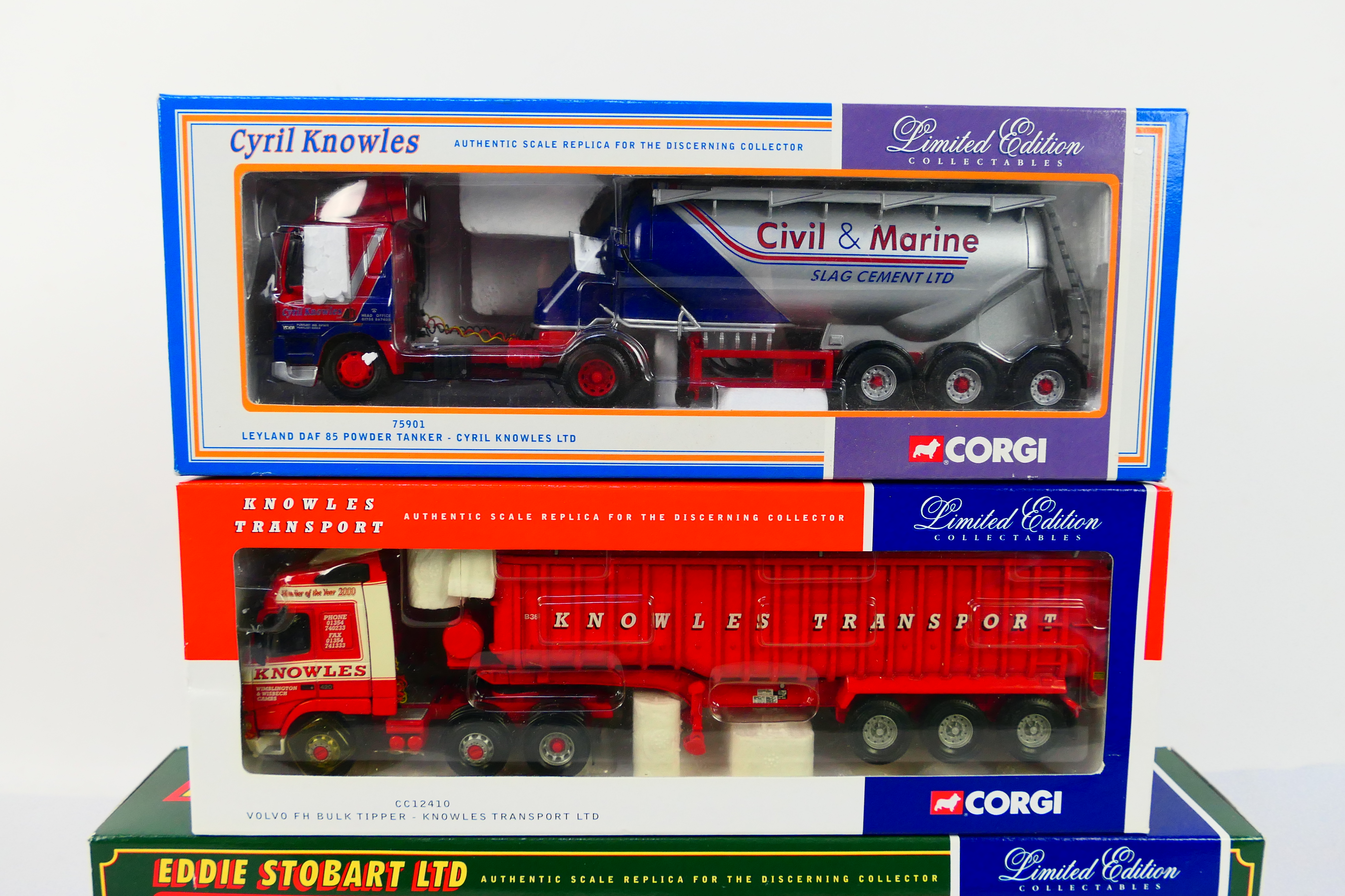 Corgi - Three boxed diecast 1:50 scale Limited Edition model trucks. - Image 2 of 3