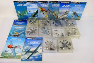 Del Prado - Planes. A selection of Ten diecast model planes in protective bubble.