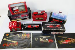 Code 3 Collectibles - Minichamps - Fire Brigade Models - Corgi - A small group of boxed diecast