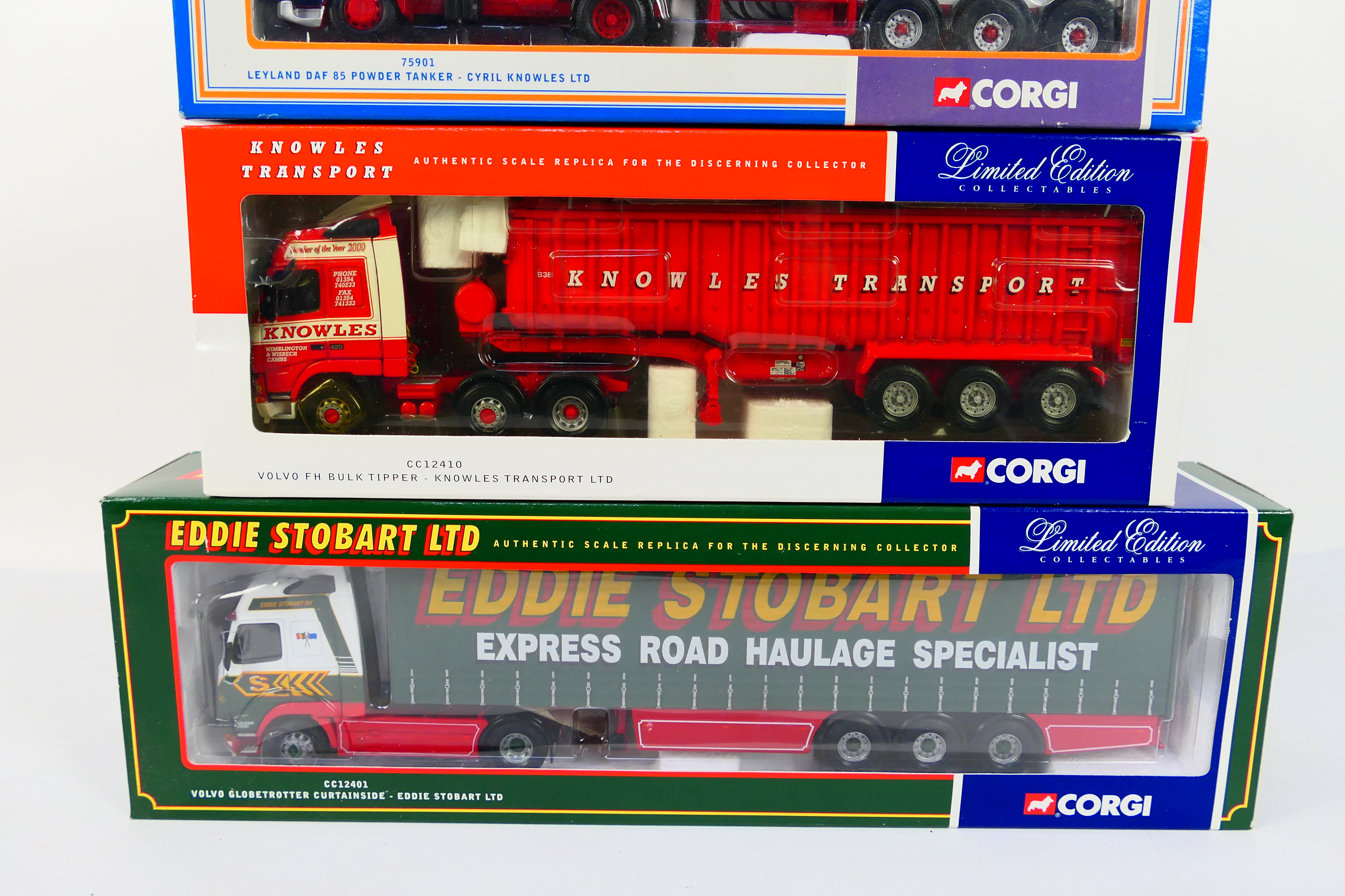 Corgi - Three boxed diecast 1:50 scale Limited Edition model trucks. - Image 3 of 3