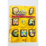 Pokemon - A Pokemon TCG 2000 Wizards of the Coast Pikachu World Collection folder.