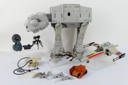 Kenner - Star Wars - A vintage Star Wars Fleet including AT-AT Walker, X -Wing Fighter,