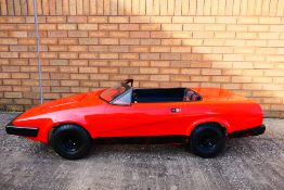 Hamilton Brooks & Company - A very rare 1980 Triumph TR7 pedal car in 2/5 scale.