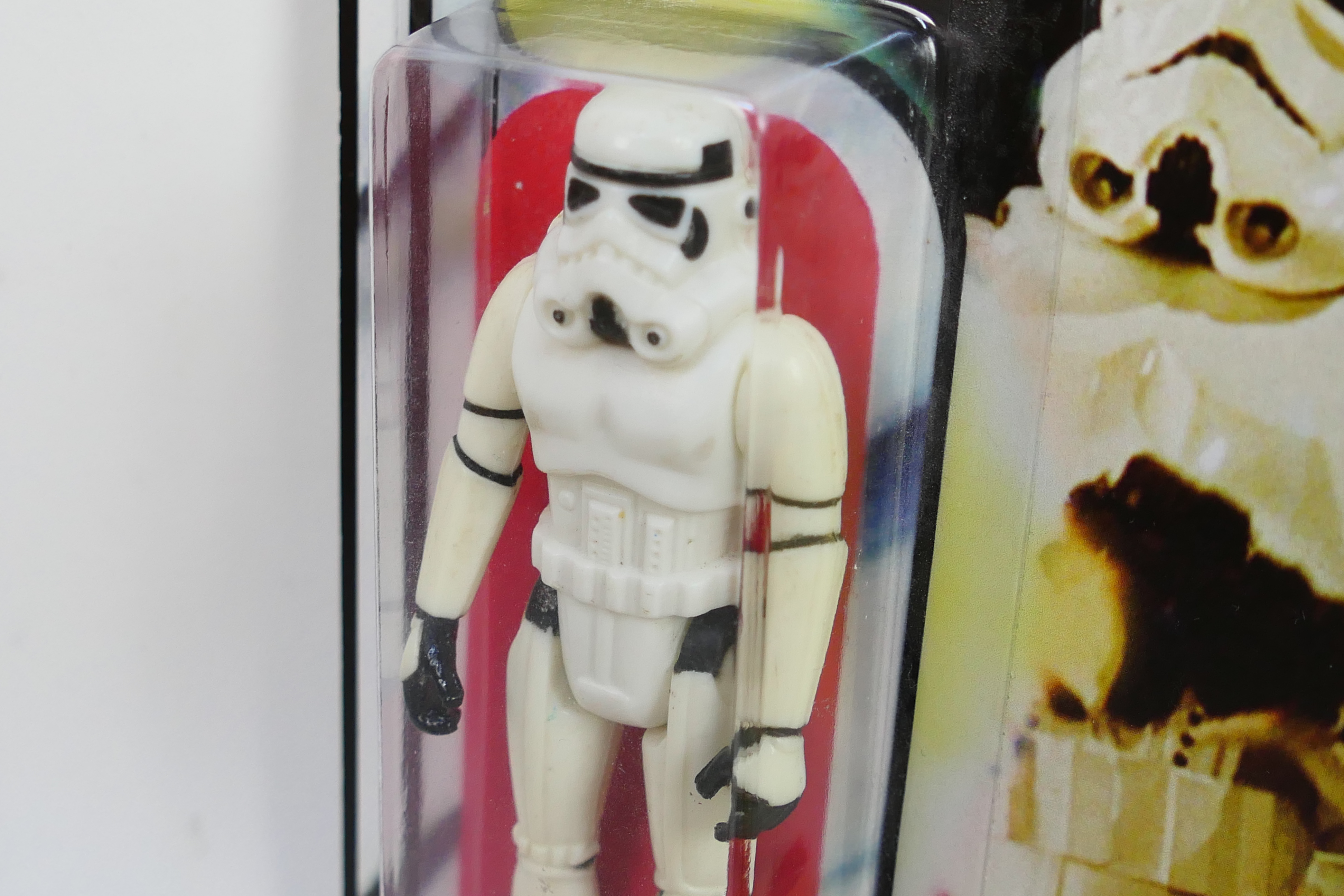 Star Wars - A reproduction MOC Stormtrooper and pistol #38240 (Irregularities seen on clip and - Image 4 of 5