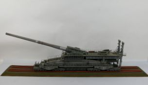 HobbyBoss - A WWII German 80 cm K[E] Railway Gun "Dora" in 1:72 scale.