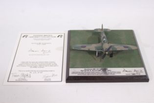 Diverse Images - A boxed limited edition English Pewter 1:48 scale model of Hurricane MkI 87