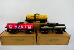 Darstaed - Three boxed O gauge tinplate wagons from Darstaed.