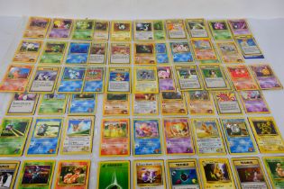 Pokemon - An incomplete collection of Pokemon 'Gym Heroes' Cards.