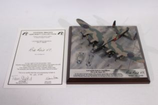 Diverse Images - A boxed limited edition English Pewter 1:48 scale model of Lancaster BIII 61