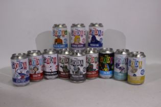 Funko - Soda Figures. A selection of Twelve Soda Figures by Funko. All items are still bagged.
