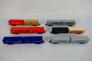 Hornby - A collection of unboxed OO gauge wagons,