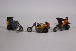 Hot Wheels - RRRumblers - 3 x rare RRRumblers bikes, Torque Chop,