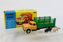 Corgi Toys - A boxed Corgi Toys #484 Dodge 'Kew Fargo' Livestock Transporter with Animals.