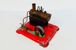 Mamod - An unboxed Mamod S.E.3 stationary steam engine.