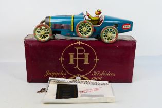 Paya - A large limited edition clockwork Bugatti Racing car # 970.