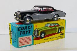 Corgi Toys - A boxed Corgi Toys #224 Bentley Continental Sports Saloon by HJ Mulliner.