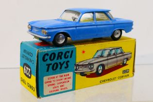 Corgi Toys - A boxed Corgi Toys #229 Chevrolet Corvair.