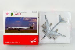 Herpa - A boxed diecast 1:200 scale Herpa #557061 Russian Air Force Tupolev TU-95MS "Bear H",