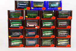 EFE - 19 x boxed die-cast 1:76 model EFE buses and coaches and trucks - Lot includes a #12302 Grey