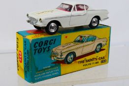 Corgi Toys - A boxed Corgi Toys #258 Volvo P1800 'The Saint's Car'.