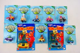 Corgi - 10 x carded vehicles including a set of eight Jim Henson's Muppets cars and 2 x Tom and