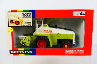 Britains - Unsold shop stock - A boxed Claas Jaguar 690 Forage Harvester # 9573.