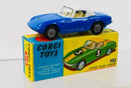 Corgi Toys - A boxed Corgi Toys #Elan Coupe.