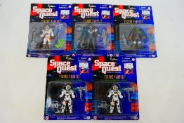 Chap Mei - Space Quest - 5 x unopened carded figure playsets.