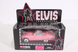 Corgi - A boxed Ford Thunderbird with Elvis Presley figure # 39901.