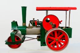 Wilesco - An unboxed Wilesco Old Smoky steam roller.