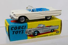 Corgi Toys - A boxed Corgi Toys #215 Ford Thunderbird (Open Sports).