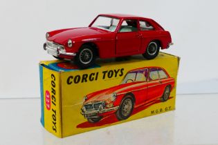 Corgi Toys - A boxed Corgi Toys #327 MGB GT.