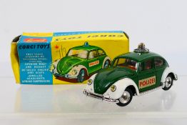 Corgi Toys - A boxed Corgi Toys #492 Volkswagen European Police Car.